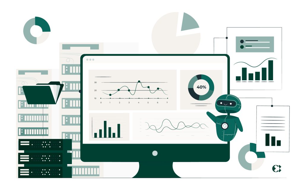 Data and AI illustration